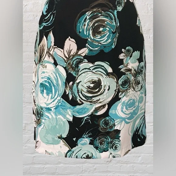 Connected Apparel Floral Sheath Sleeveless Dress Womens Petite 4 Feminine - Picture 3 of 8